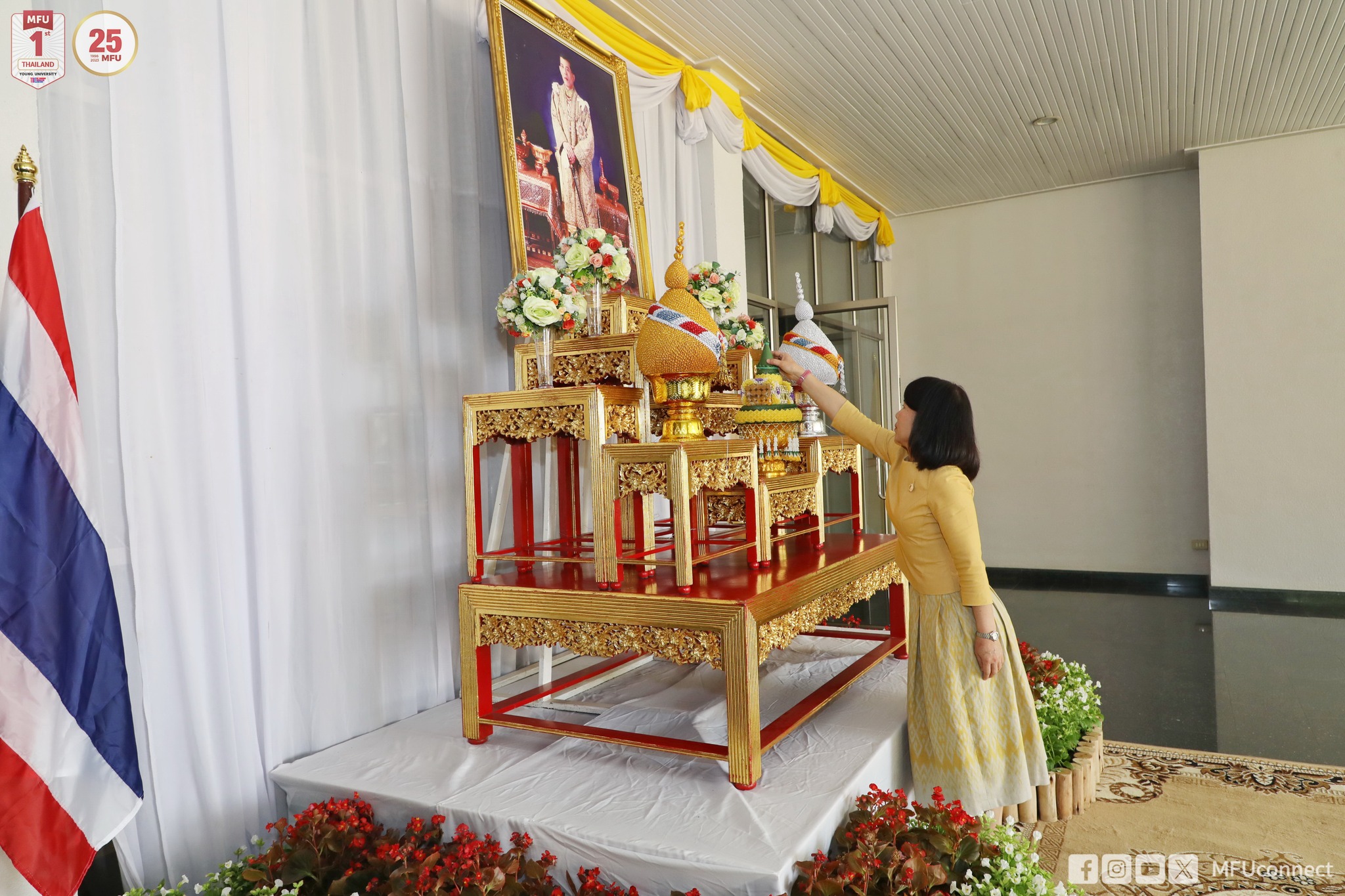 มฟล. จัดกิจกรรม Big Cleaning Day เพื่อเฉลิมพระเกียรติพระบาทสมเด็จพระเจ้าอยู่หัวที่ทรงมีพระกรุณาธิคุณต่อปวงชนชาวไทยอย่างหาที่สุดมิได้