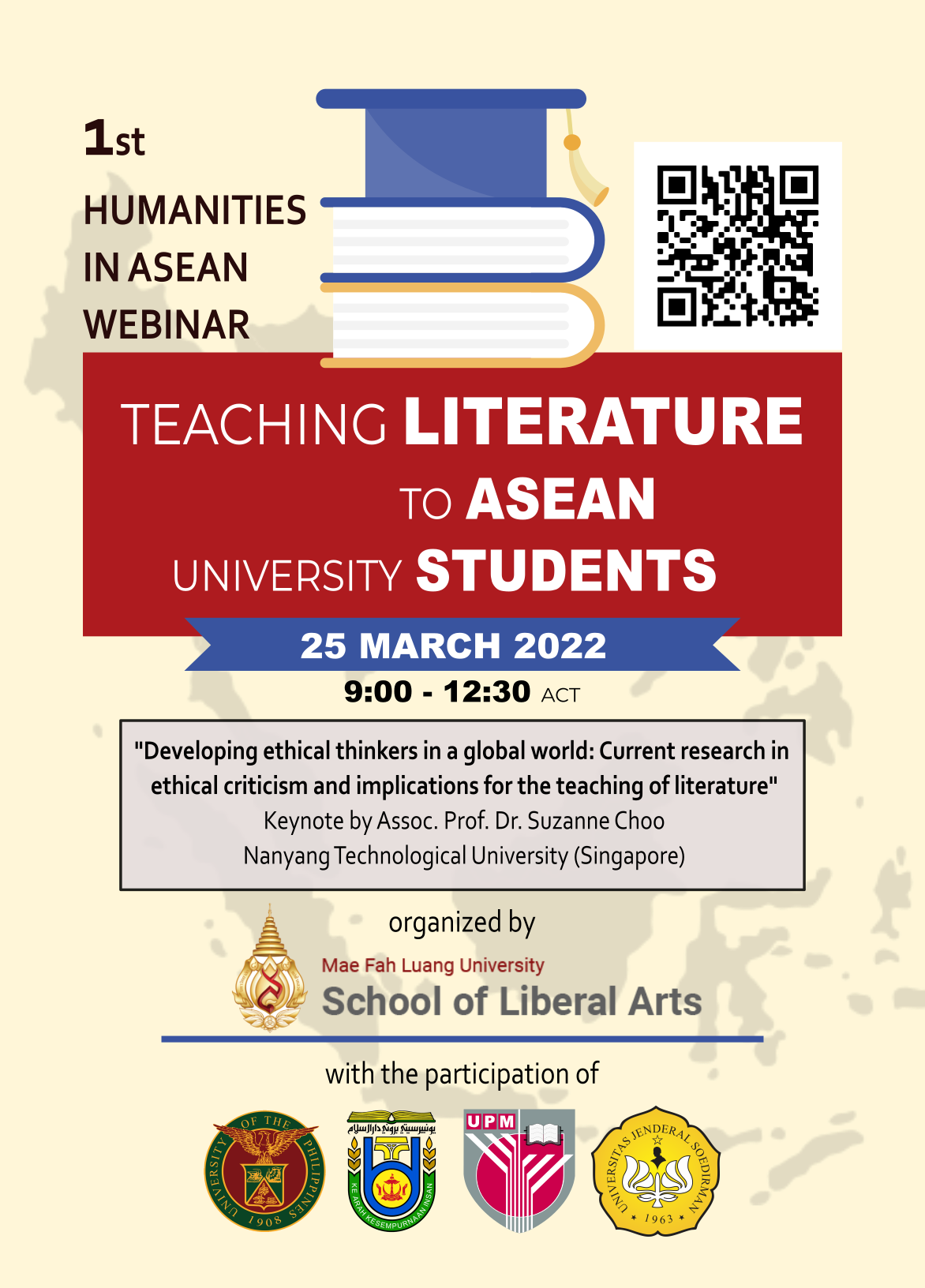 School of Liberal Arts invited to join webinar : Teaching literature to ASEAN university students